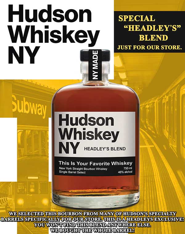 Hudson Bourbon Whiskey