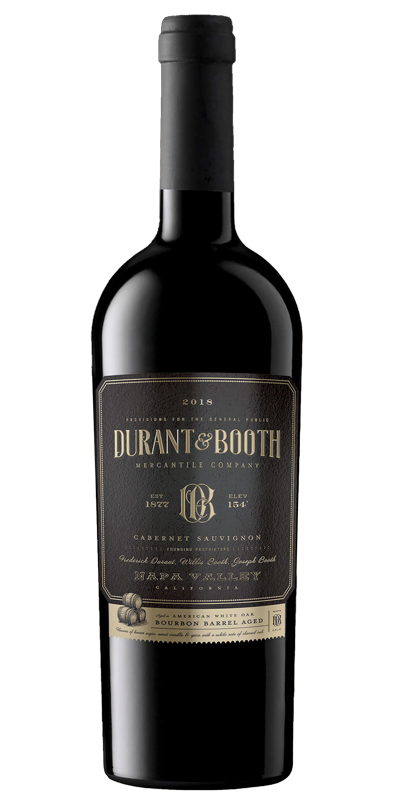 Durant & Booth Bourbon Barrel Aged Cabernet Sauvignon 2018