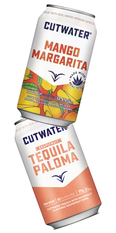 Cutwater Mango Margarita & Grapefruit Tequila Paloma